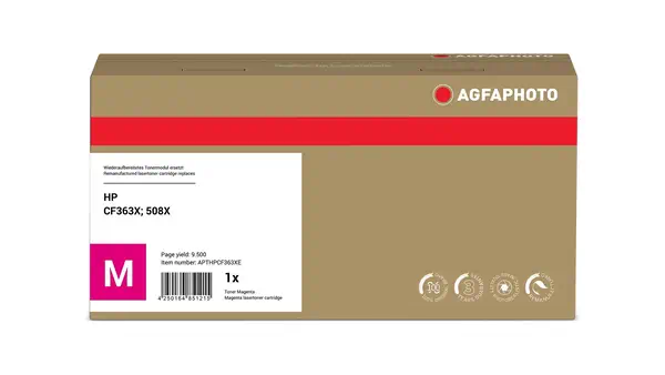 AgfaPhoto APTHPCF363XE Cartouche de toner 1 pièce(s) Compatible Magenta - Toner - visuel 2