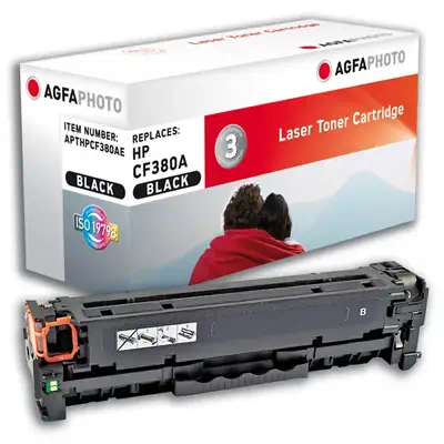 AgfaPhoto APTHPCF380AE Cartouche de toner 1 pièce(s) Noir - Toner - visuel 1