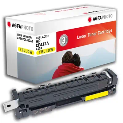 AgfaPhoto APTHPCF412AE Cartouche de toner 1 pièce(s) Jaune - Toner - visuel 1