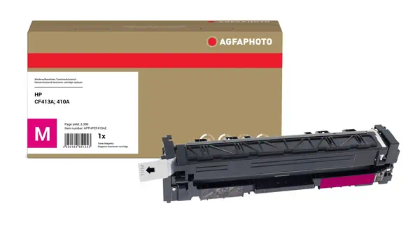 AgfaPhoto APTHPCF413AE Cartouche de toner 1 pièce(s) Compatible Magenta - Toner - visuel 1