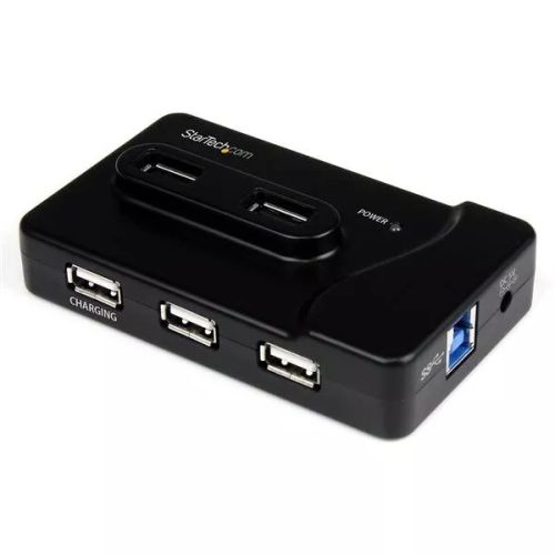 Revendeur officiel Câble USB StarTech.com Hub combiné USB 3.0/2.0 6 ports avec port de