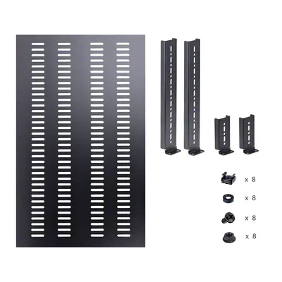 Étagère Réglable et Ventilée pour Montage en Rack de Serveur 1U - 150kg - Profondeur de Montage Régl - StarTech - Accessoire - visuel 8
