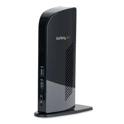 Station d'Accueil pour Ordinateur Portable USB 3.0 à Double Écran avec HDMI et DVI/VGA, Hub USB-A 6x - StarTech - Station d'accueil pour portable - visuel 1