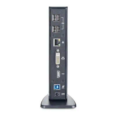 Station d'Accueil pour Ordinateur Portable USB 3.0 à Double Écran avec HDMI et DVI/VGA, Hub USB-A 6x - StarTech - Station d'accueil pour portable - visuel 4