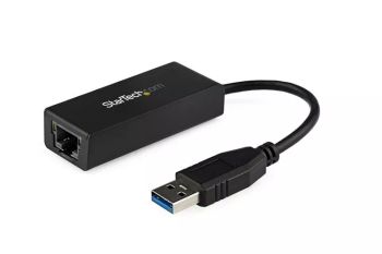 Achat Câble USB StarTech.com Adaptateur USB 3.0 vers Gigabit Ethernet pour Windows et Mac - Convertisseur Réseau 10/100/1000 NIC - Adaptateur Réseau USB vers RJ45 Gb pour Ordinateurs Portables et de Bureau - Alimenté par bus USB sur hello RSE