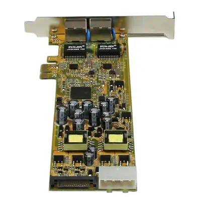 Carte Réseau PCI Express 2 ports Gigabit Ethernet RJ45 10/100/1000Mbps - POE/PSE - StarTech - Accessoire Réseau - visuel 3