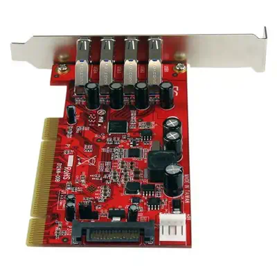Vente StarTech.com Carte contrôleur PCI à 4 ports USB StarTech.com au meilleur prix - visuel 4