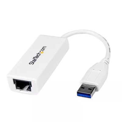 Revendeur officiel StarTech.com Adaptateur Réseau USB 3.0 vers Gigabit Ethernet, 10/100/1000 Mbps, USB vers RJ45, Adaptateur USB 3.0 vers LAN, Adaptateur Ethernet USB 3.0 (GbE), Conformité TAA