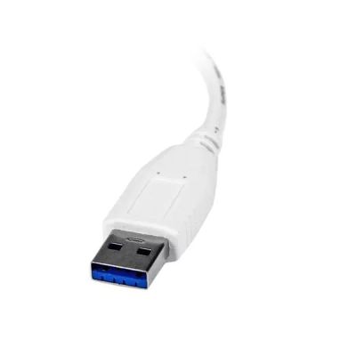 StarTech.com Adaptateur USB 3.0 vers Gigabit Ethernet pour Windows et Mac -  Convertisseur Réseau 10/100/1000 NIC - Adaptateur Réseau USB vers RJ45 Gb  pour Ordinateurs Portables et de Bureau - Alimenté par