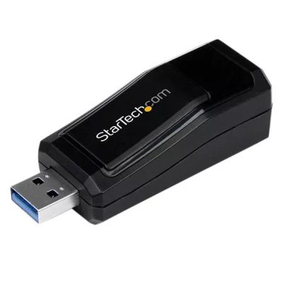 Achat StarTech.com Adaptateur Réseau USB 3.0 vers RJ45 Gigabit Ethernet - 10/100/1000Mbps - Noir sur hello RSE