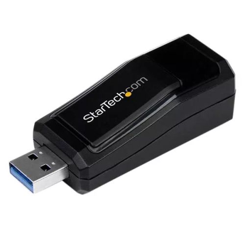 Achat Câble USB StarTech.com Adaptateur Réseau USB 3.0 vers RJ45 Gigabit Ethernet - 10/100/1000Mbps - Noir