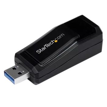Achat StarTech.com Adaptateur Réseau USB 3.0 vers RJ45 Gigabit Ethernet - 10/100/1000Mbps - Noir au meilleur prix