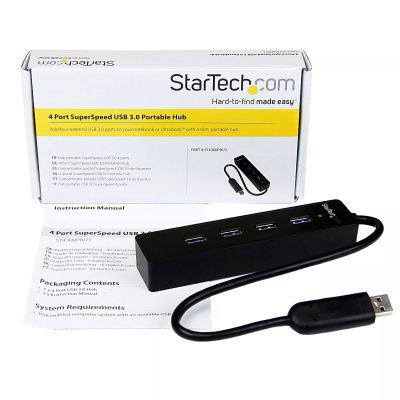 Vente StarTech.com Hub USB 3.0 portable à 4 ports StarTech.com au meilleur prix - visuel 8