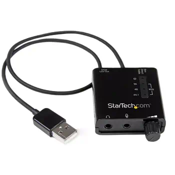 Avis StarTech Carte son externe USB avec audio SPDIF numérique