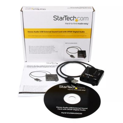 Achat StarTech.com Carte son externe USB avec audio SPDIF sur hello RSE - visuel 5