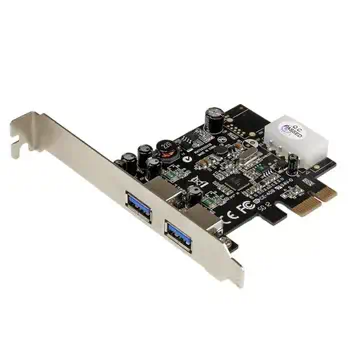 Achat StarTech.com Carte Contrôleur PCI Express vers 2 Ports USB 3.0 avec UASP - Alimentation LP4 au meilleur prix