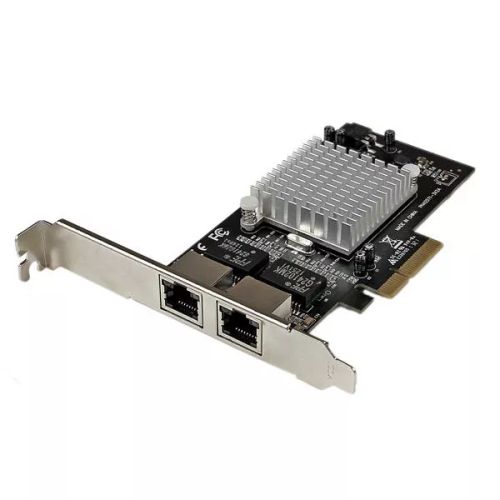 Revendeur officiel StarTech.com Carte Réseau PCI Express 2 Ports Gigabit Ethernet 10/100/1000 avec Chipset Intel i350