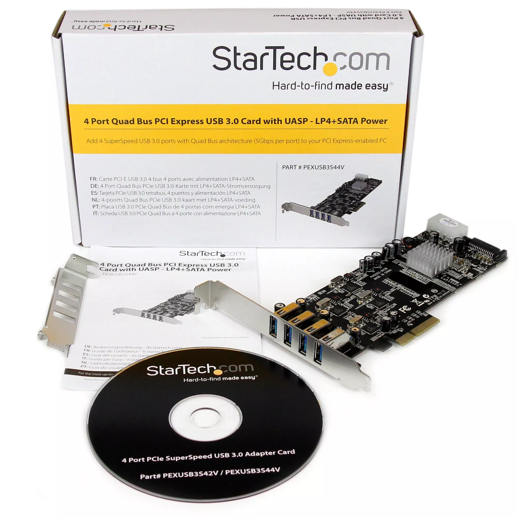 Achat StarTech.com Carte Contrôleur PCI Express vers 4 Ports sur hello RSE - visuel 7