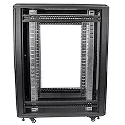 Armoire Rack Serveur 22U à 4 Montants, Armoire Verrouillable 19" pour Ordinateur/AV/Équipement IT, R - StarTech - Rack et Armoire - visuel 7