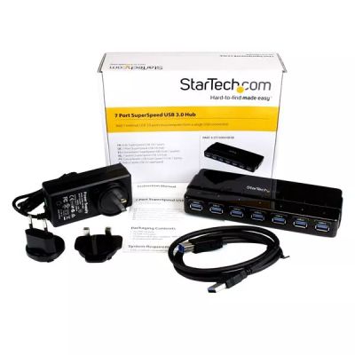 Vente StarTech.com Hub SuperSpeed USB 3.0 avec 7 ports StarTech.com au meilleur prix - visuel 4