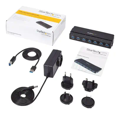 StarTech Hub SuperSpeed USB 3.0 avec 7 ports - 5Gbps - Câble USB - visuel 7