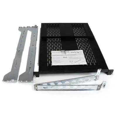 Étagère Coulissante 2U pour Serveur avec Bras de Gestion des Câbles - Profondeur de Montage Réglable - StarTech - Accessoire - visuel 5