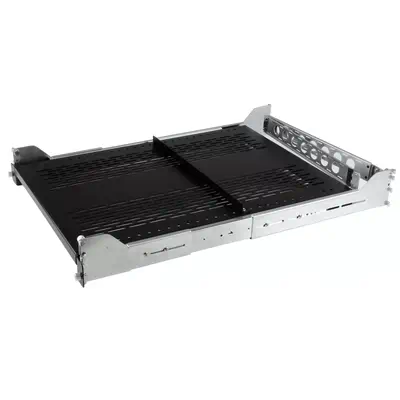 Étagère Coulissante 2U pour Serveur avec Bras de Gestion des Câbles - Profondeur de Montage Réglable - StarTech - Accessoire - visuel 1