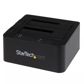 Achat StarTech.com Station d'accueil USB 3.0 / eSATA pour 2 disques durs SATA III de 2,5 / 3,5 - Dock HDD / SSD avec UASP - 0065030855891