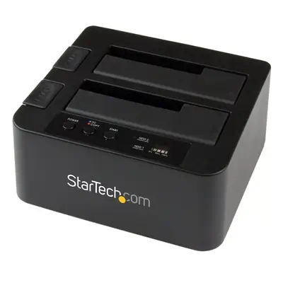 Revendeur officiel StarTech.com Duplicateur de Disque Dur à 2 Baies