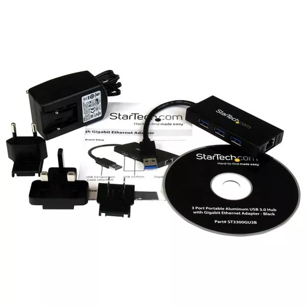 Vente StarTech.com Hub USB 3.0 (5Gbps) portable à 3 StarTech.com au meilleur prix - visuel 6