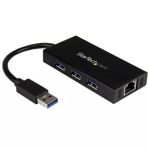 Revendeur officiel Câble USB StarTech.com Hub USB 3.0 (5Gbps) portable à 3 ports avec
