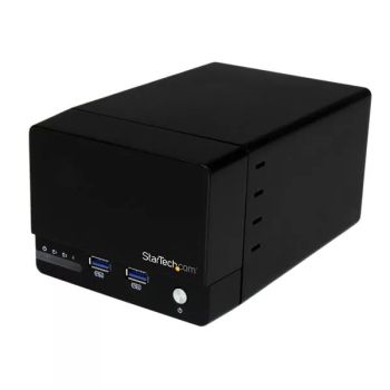 Vente StarTech.com Boîtier RAID USB 3.0 pour 2 disques durs SATA III de 3,5 pouces avec UASP et hub USB à charge rapide au meilleur prix