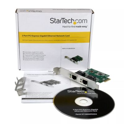 Achat StarTech.com Carte réseau PCI Express à 2 ports sur hello RSE - visuel 5