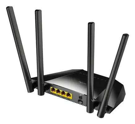 Cudy LT400 routeur sans fil Fast Ethernet Monobande (2,4 GHz) 4G Noir - Accessoires pour imprimante - visuel 3