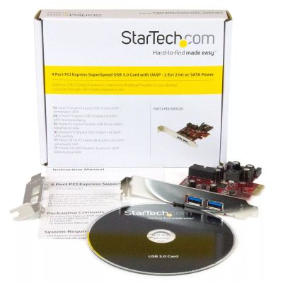 Achat StarTech.com Carte contrôleur PCI Express à 4 ports sur hello RSE - visuel 5