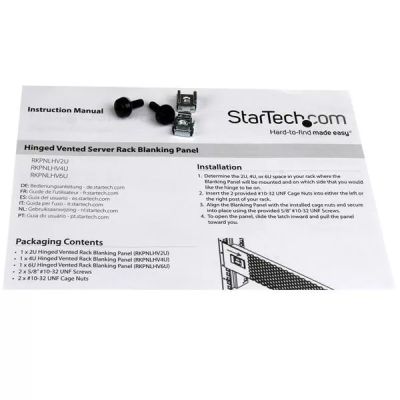 Achat StarTech.com Panneau vierge ventilé 4U avec charnière pour sur hello RSE - visuel 3