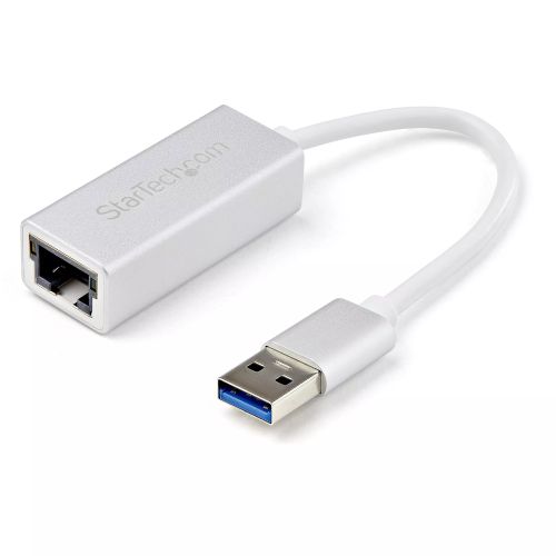Vente Câble USB StarTech.com Adaptateur réseau USB 3.0 vers Gigabit Ethernet - Argent