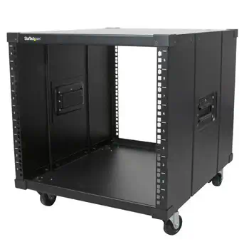 Vente Accessoire StarTech.com Rack 9U à Châssis Ouvert avec Roulettes - Armoire Portable à 4 Montants et 23" de Profondeur pour Équipement Réseau, Données et Serveur 19" - Capacité de 99kg sur hello RSE