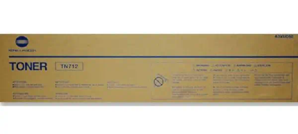Konica Minolta TN712 Cartouche de toner 1 pièce(s) Original Noir - Toner - visuel 1