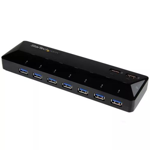Revendeur officiel StarTech.com Hub USB 3.0 à 7 ports plus ports dédiés à la