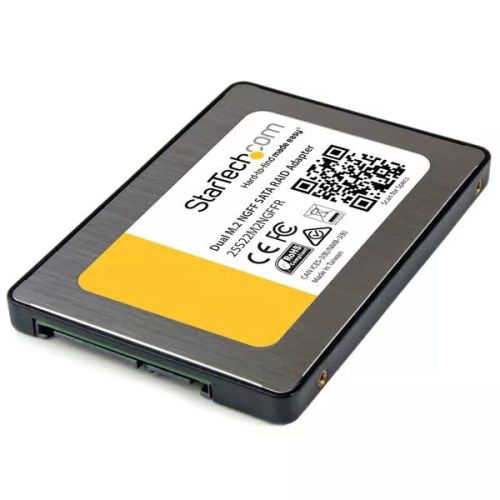 Achat StarTech.com Adaptateur 2x SSD M.2 NGFF vers SATA 2,5 - 0065030863315
