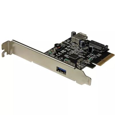 Achat StarTech.com Carte contrôleur PCI Express à 2 ports USB 3.1 (10 Gb/s) - 1 externe 1 interne - USB-A - 0065030863698