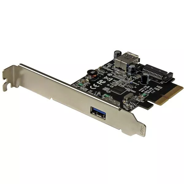Revendeur officiel Switchs et Hubs StarTech.com Carte contrôleur PCI Express à 2 ports USB 3.1