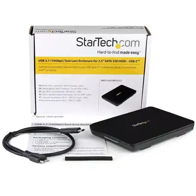 Vente StarTech.com Boîtier USB 3.1 (10 Gb/s) sans outil StarTech.com au meilleur prix - visuel 4