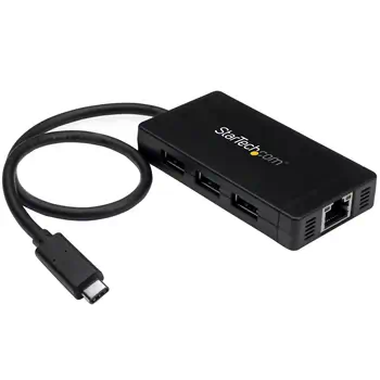 StarTech Hub USB-C à 3 ports avec Gigabit Ethernet - USB-C avantages