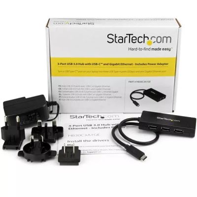 Achat StarTech.com Hub USB-C à 3 ports avec Gigabit sur hello RSE - visuel 7