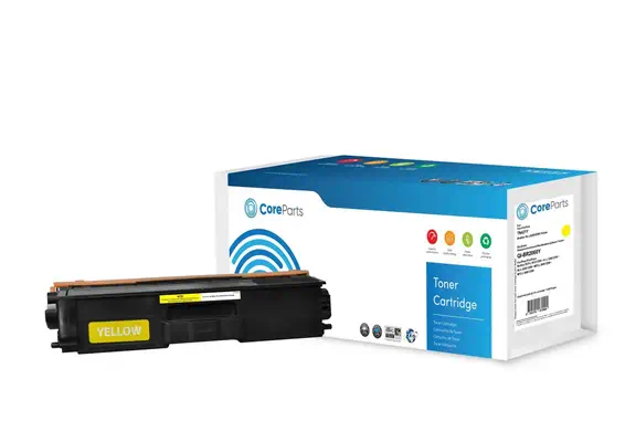 CoreParts QI-BR2060Y Cartouche de toner 1 pièce(s) Compatible Jaune - Toner - visuel 1