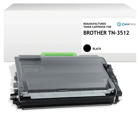 CoreParts QI-BR2074B Cartouche de toner 1 pièce(s) Compatible Noir - Toner - visuel 1