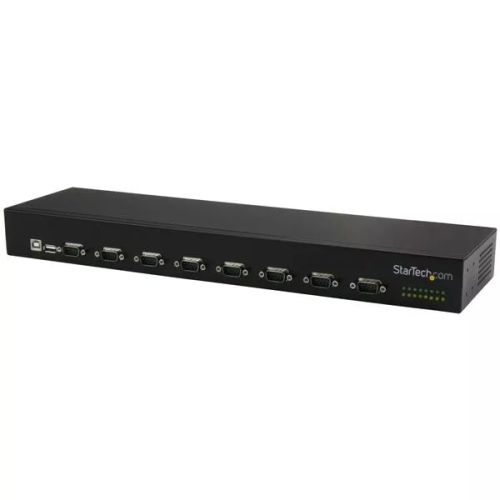 Vente StarTech.com Hub série RS232 à 8 ports - Adaptateur USB vers 8x DB9 RS232 à montage en rack au meilleur prix