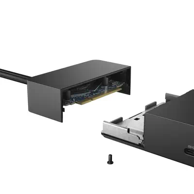 DELL WD19DC Avec fil USB 3.2 Gen 1 (3.1 Gen 1) Type-C Noir - Dell - Station d'accueil pour portable - visuel 6